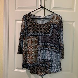 EUC Women’s Boho style Blouse